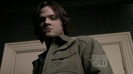 Sam beating the crap out of Dean.